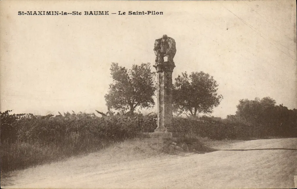 St-MAXIMIN-la-Ste BAUME — Święty Pilon - Awers