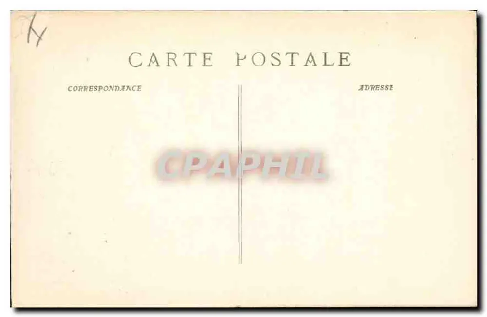 A Santa-Baume — Estrada para o Hotel — P. Rutt, editor, Marselha - Verso
