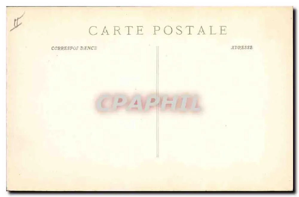 La Sainte-Baume - Le Canapé — P. Duat, editor, Marselha, n°16 - Verso