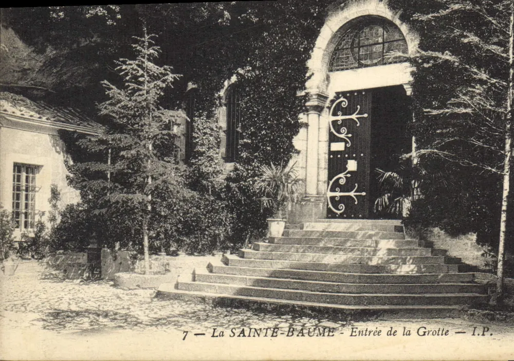 La Sainte-Baume — Entrada da Gruta — I.P. - Frente