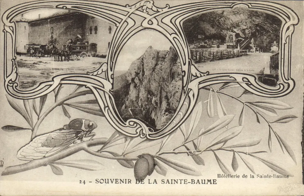 Święta Bauma — Pamiątka z Świętej Baumy — Hôtellerie de la Sainte-Baume, n°24 - Awers