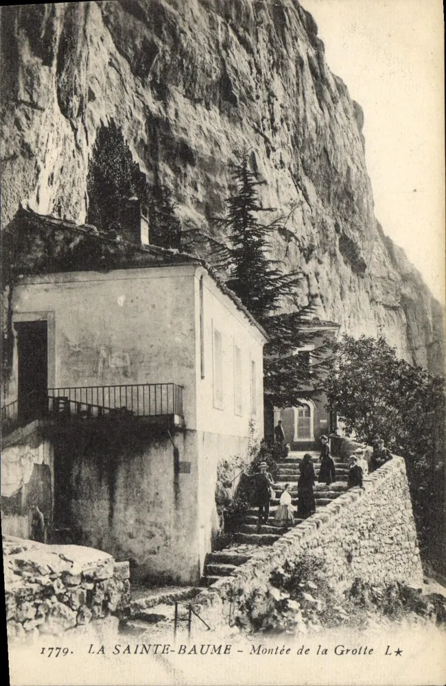 La Sainte-Baume - Subida da Gruta - Editor L★ - Frente