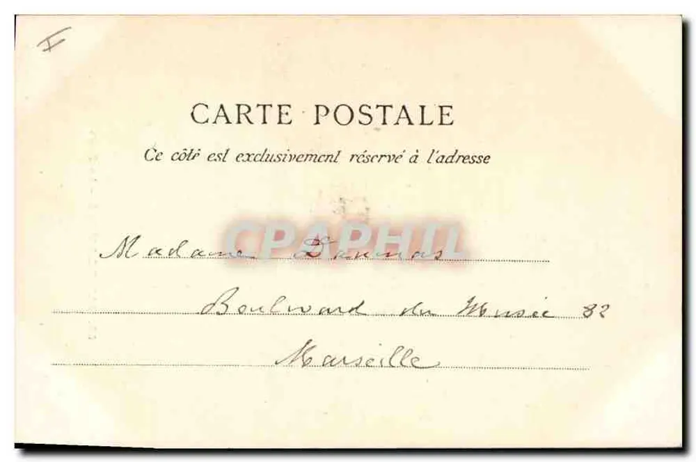 Sainte-Baume — A Floresta — P. Ruat, édit. n°55 - Verso