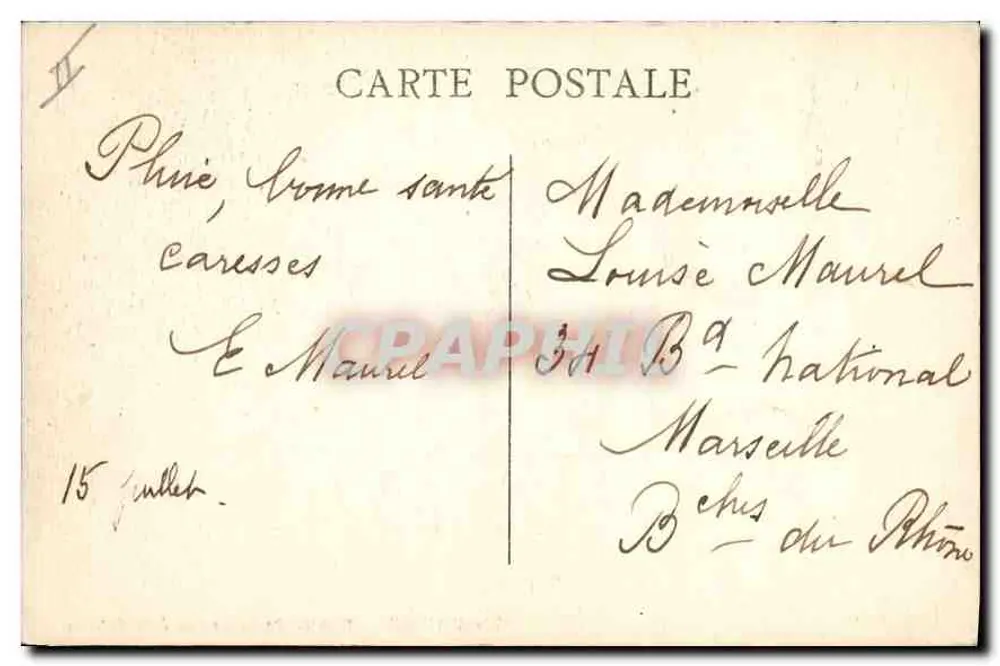 Ste-BAUME — Gruta de Lourdes em Bethanie - Verso