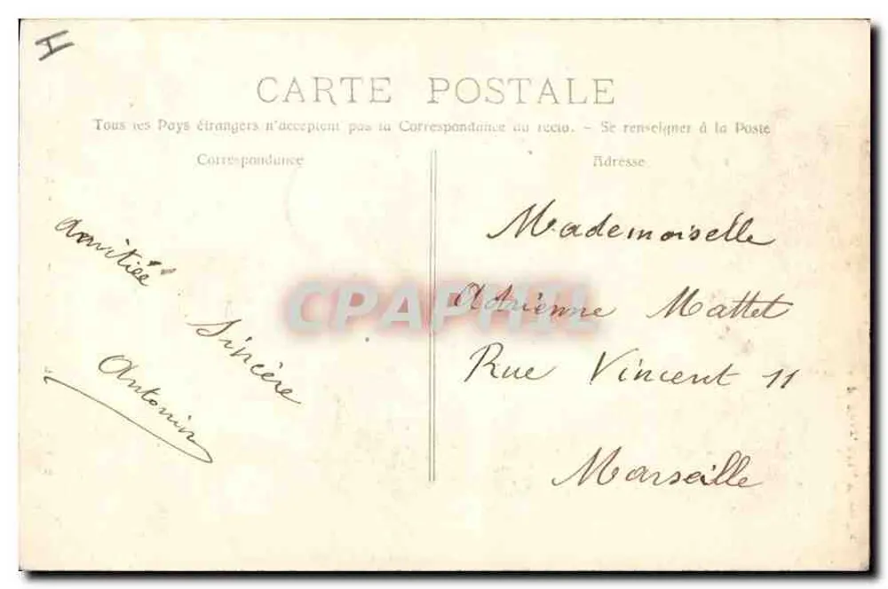 La Sainte-Baume - O St-Pilon e a Gruta — P. Ruet, editor, Sète - Verso