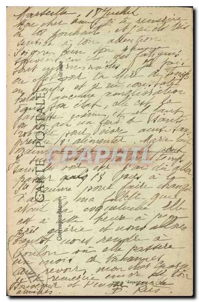 La Sainte-Baume — A Hóspede — Vista geral — Editor ELD, n° 2674 - Verso