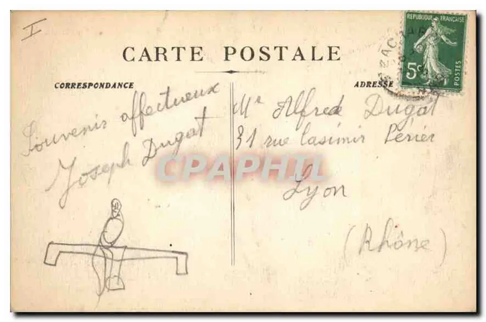 La Sainte-Baume - Le St-Pilon, Ansicht vom Plateau — St-Zacharie (Var) — Telefon 9 - Rückseite