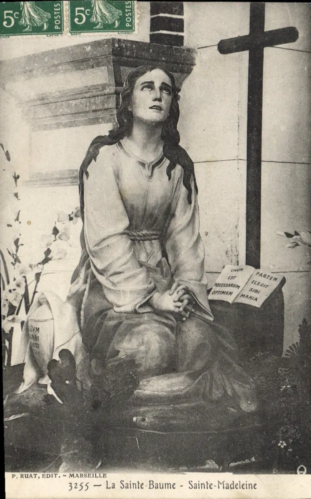 La Sainte-Baume - Santa Madeleine — P. Ruat, Editor - Marselha, n°3255 - Frente