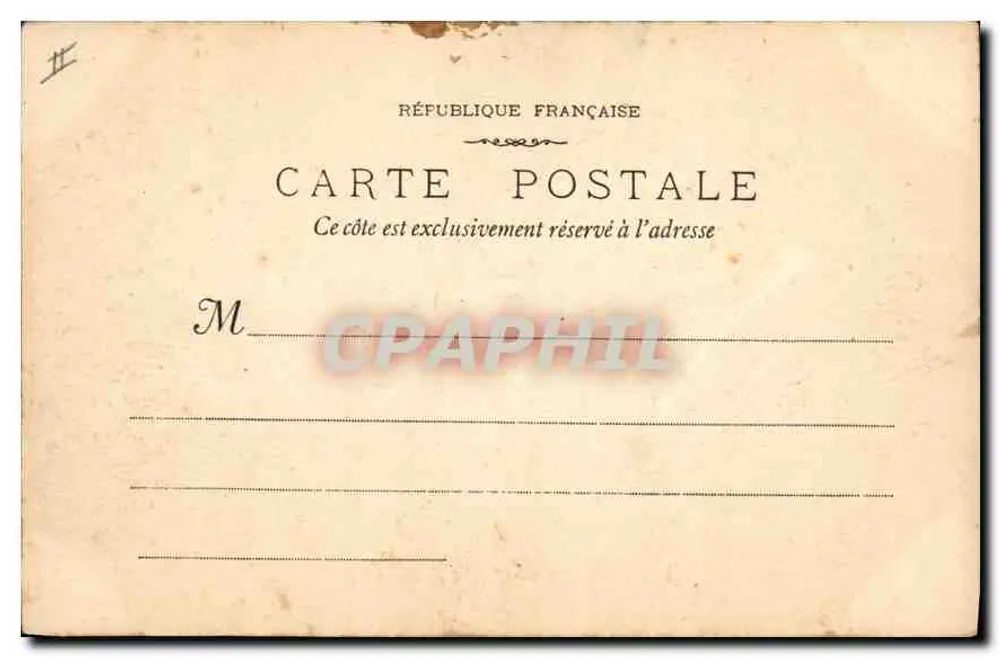 La Sainte Baume - La Nouvelle Chapelle — Phototype E. Lacour — Marseille — n°707 - Rückseite