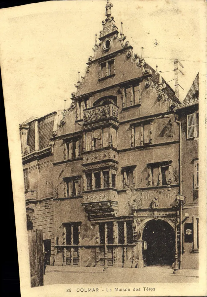 Colmar - A Casa das Cabeças — editor Wibeco, n°29 - Frente