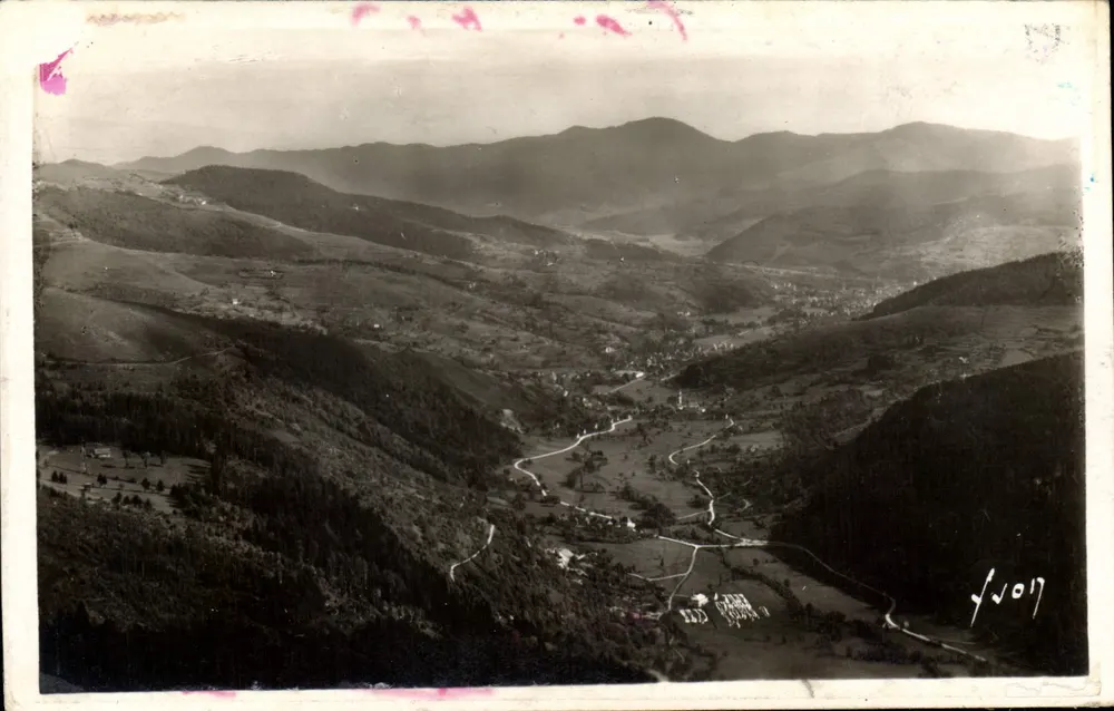 Vale de Munster (Haut-Rhin) — Vista geral — Edições de Arte 'YVON', Paris - Frente