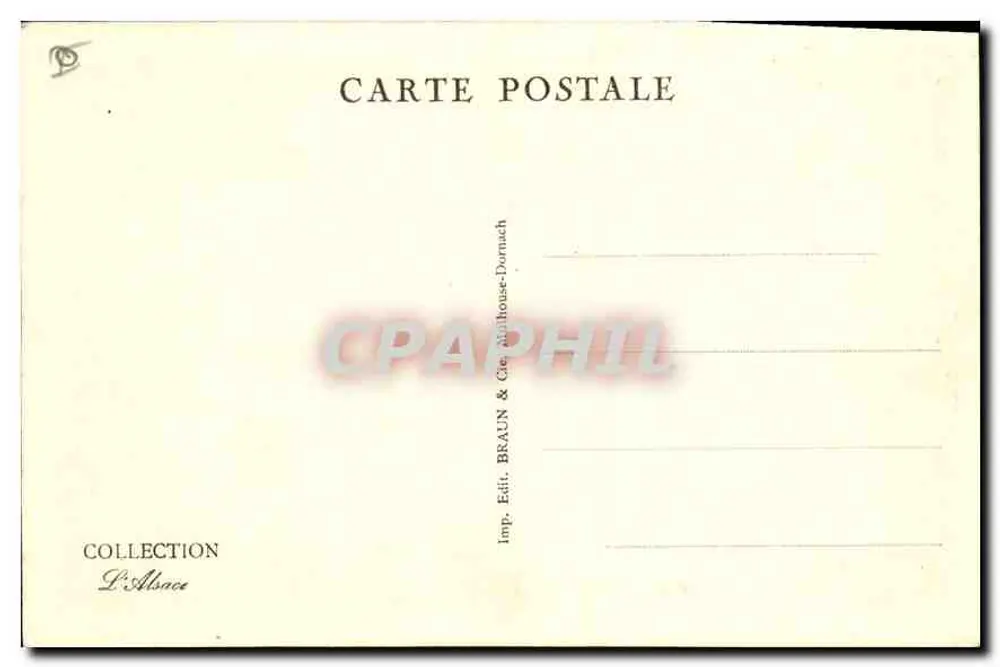 Murbach — Das alte Kloster und die Kapelle Notre-Dame de Lorette — Serie 5067c - Rückseite