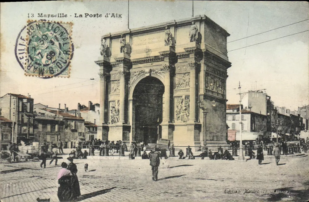 Marselha - A Porta de Aix — Edição Nova, n°13 - Frente