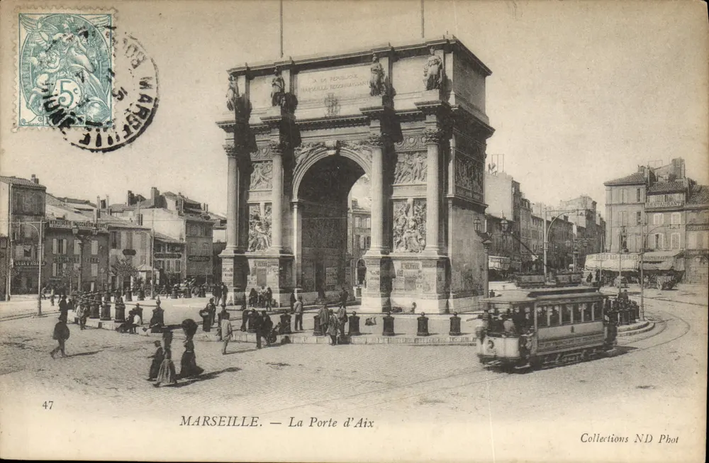 Marseille — A Porta de Aix — Coleções ND Fotografia - Frente