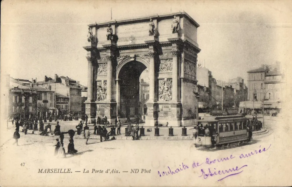 MARSEILLE — La Porte d'Aix — ND Phot, n°47 - Frente
