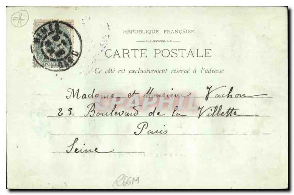 Marselha — A Porta de Aix — L. Phot - Verso