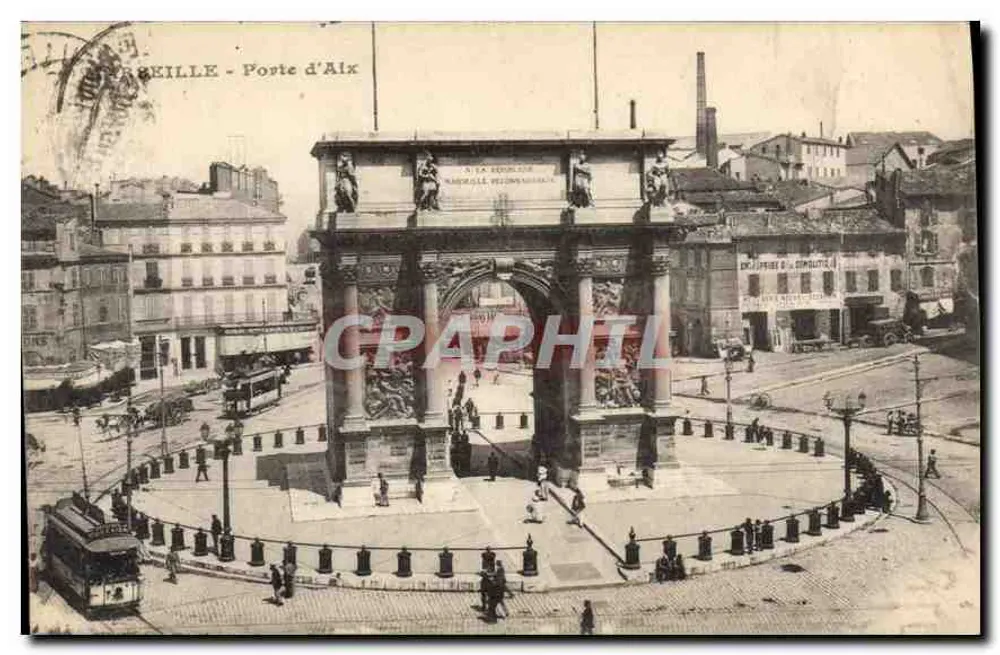 Béziers - Porta d'Alx — editor não identificado, número de série não visível - Frente