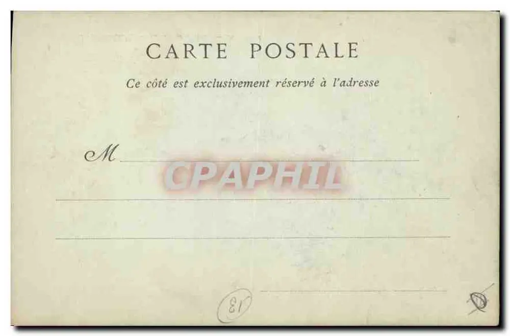 Marselha — A Porta de Aix — ND Phot - Verso