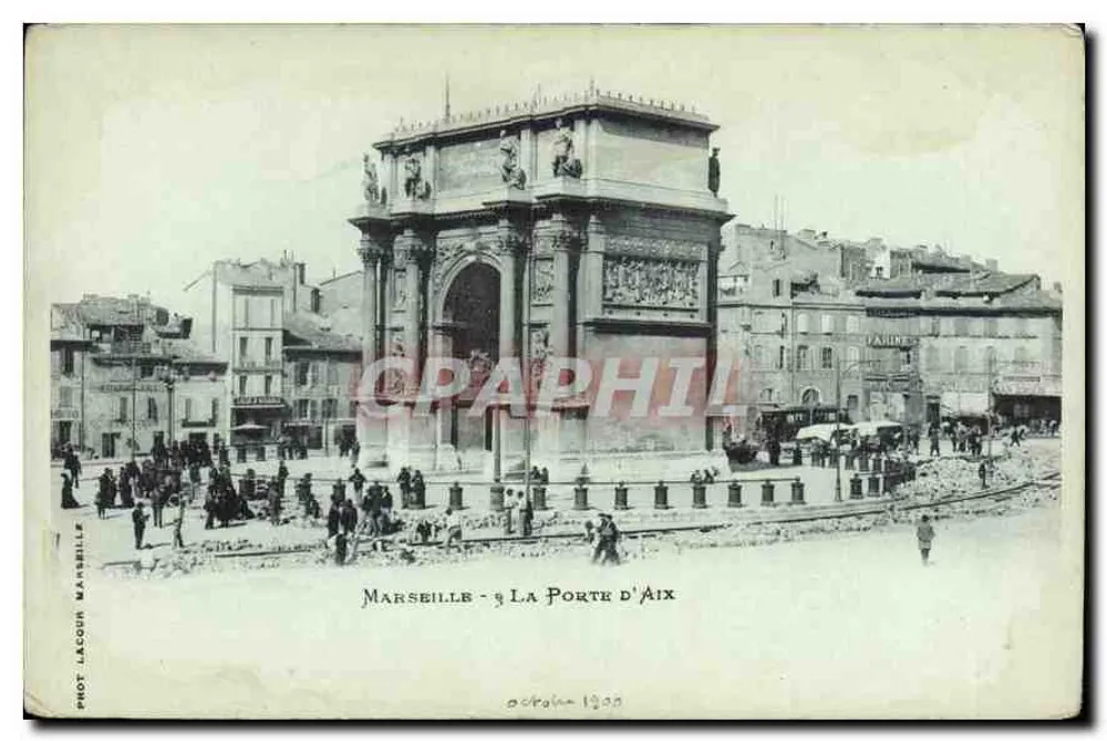 मार्सिले - एक्स के द्वार — फोटो. लाकौर मार्सिले - आगे