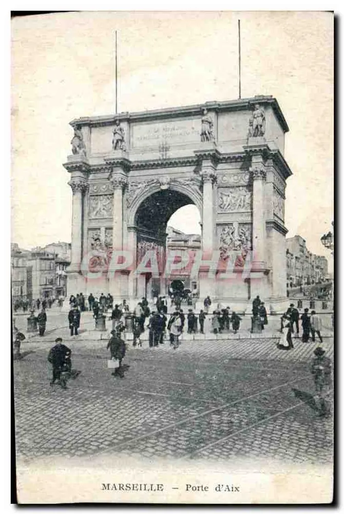 Marselha — Porte d'Aix — Graphil - Frente