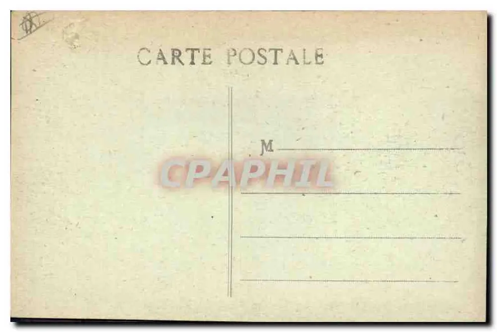Marseille - A Porta de Aix — editor desconhecido, número de série não visível - Verso