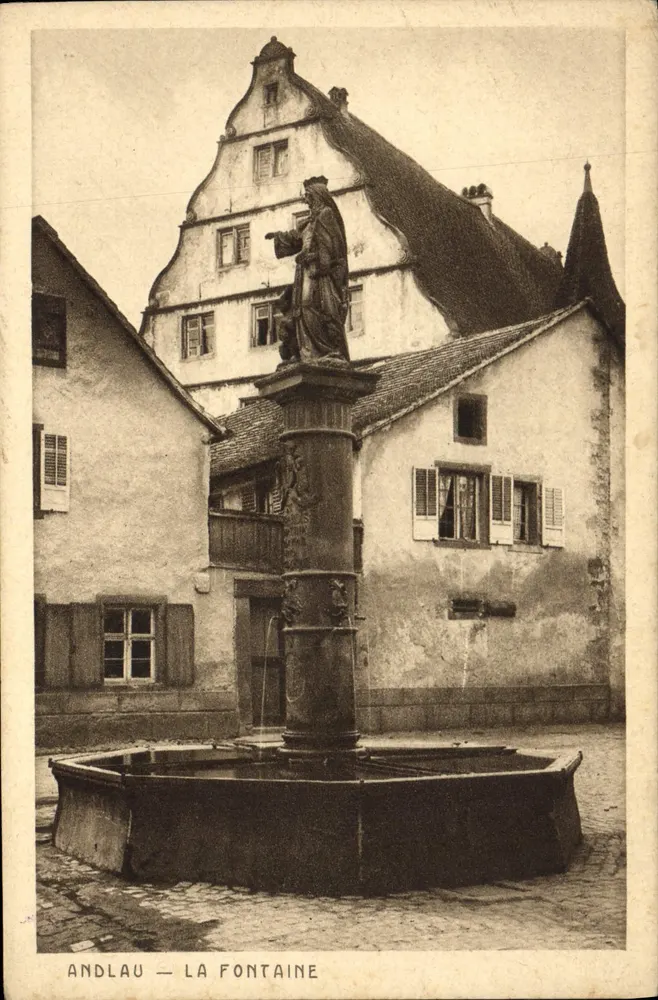 Andlau — A Fonte — editor Braun & Cie, Dornach - Frente