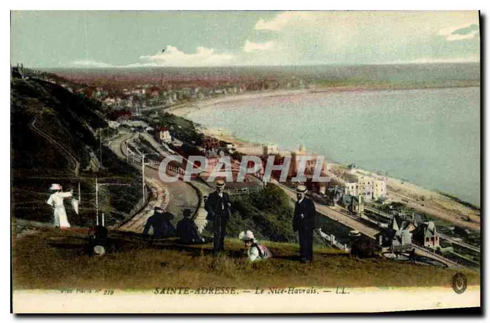 Sainte-Adresse — Le Nice-Havrais — CL. — Vista Paris n° 219 - Frente