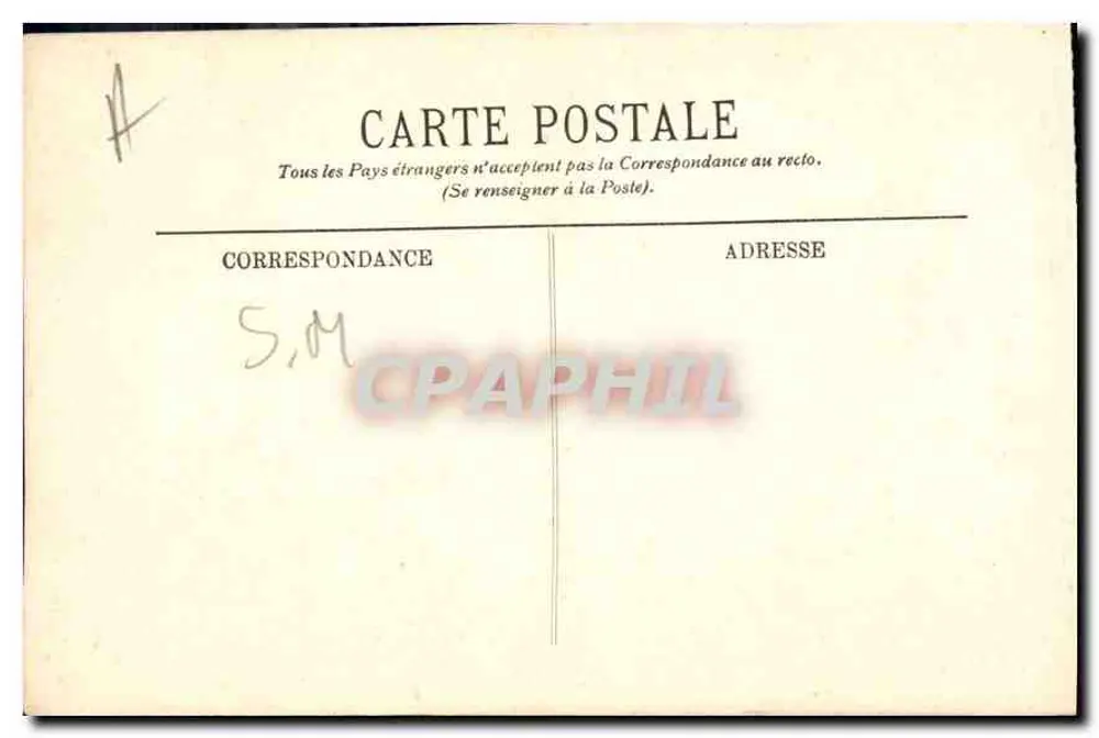 Sainte-Adresse — O Palácio das Regatas — LL. n°619 - Verso