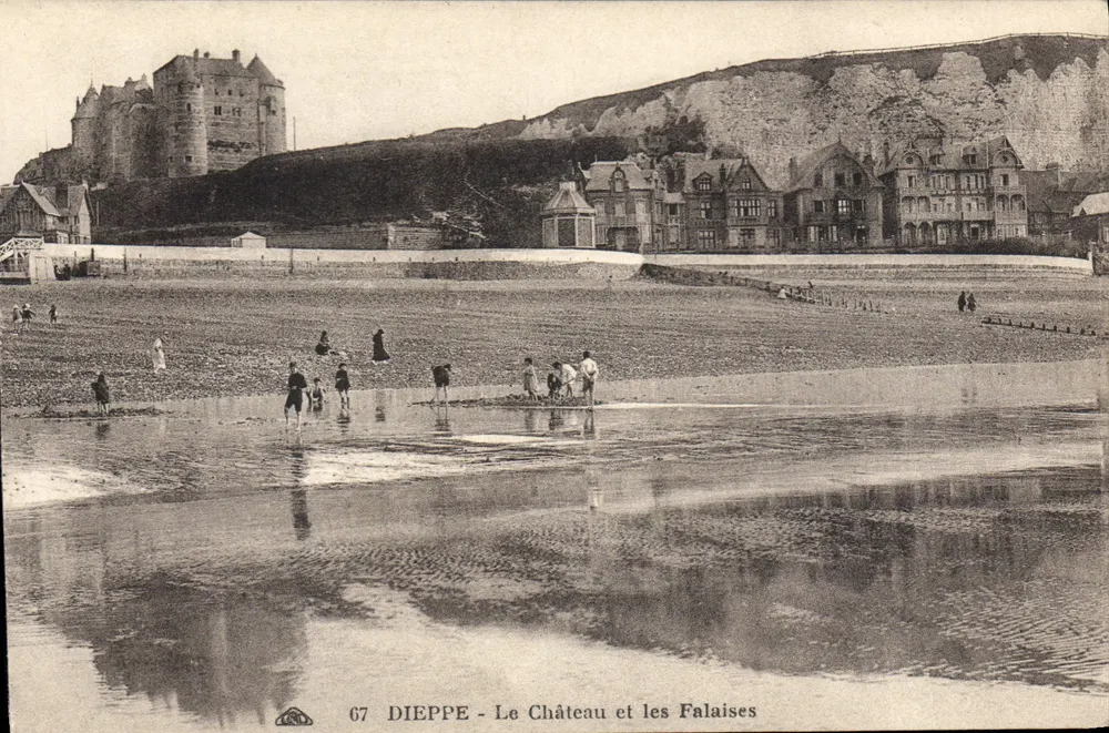 Dieppe - Schloss und Klippen — 67 - Vorderseite