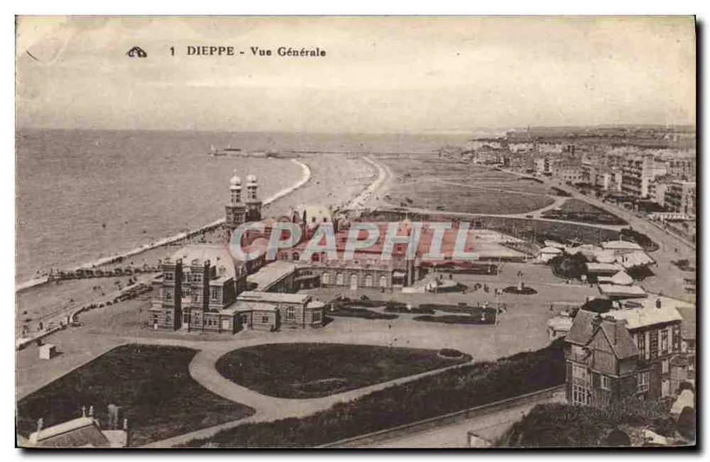Dieppe - Vista Geral — editor não identificado, n° de série 1 - Frente