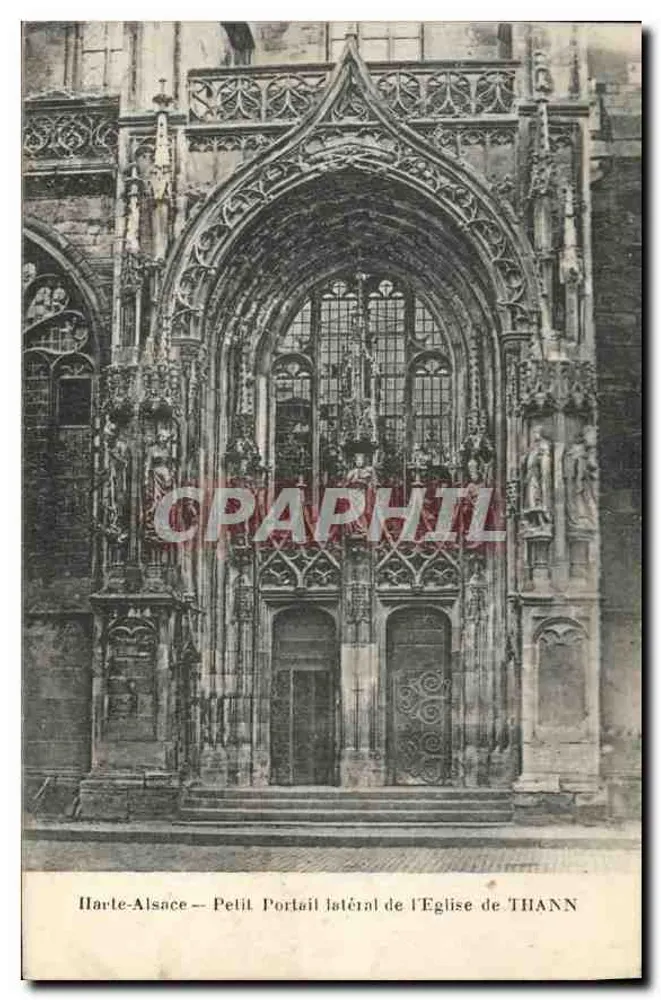 Hartmann-Elsass — Seitenportal der Kirche von THIANN - Vorderseite