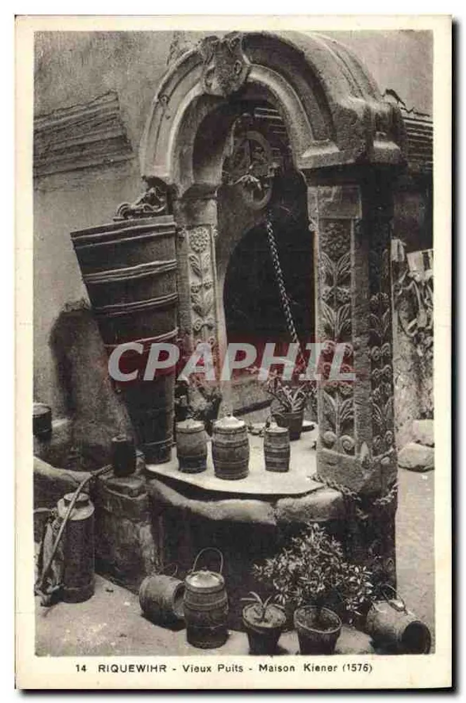 Riquewihr - Velho Poço - Casa Kiener (1576) - Frente