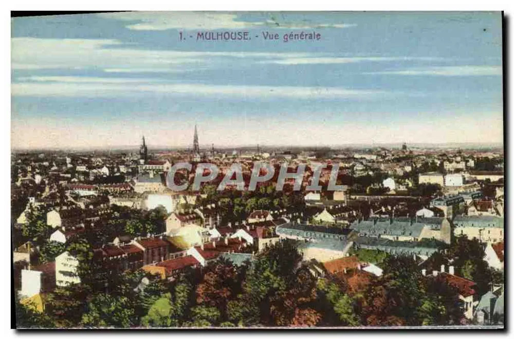 Mulhouse - Vista geral — editor Marguerit, Strasbourg - Frente
