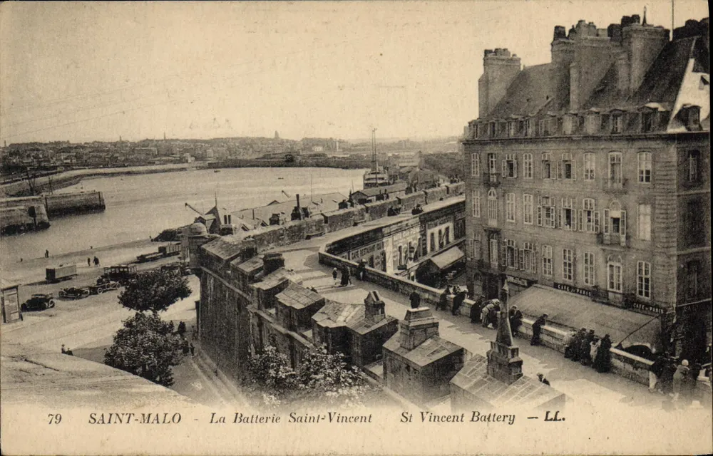 Saint-Malo - Die Batterie Saint-Vincent — LL. n°79 - Vorderseite