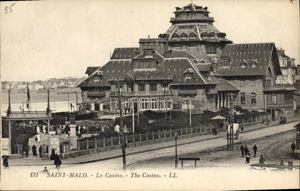 Saint-Malo - O Casino Municipal - LL - Frente