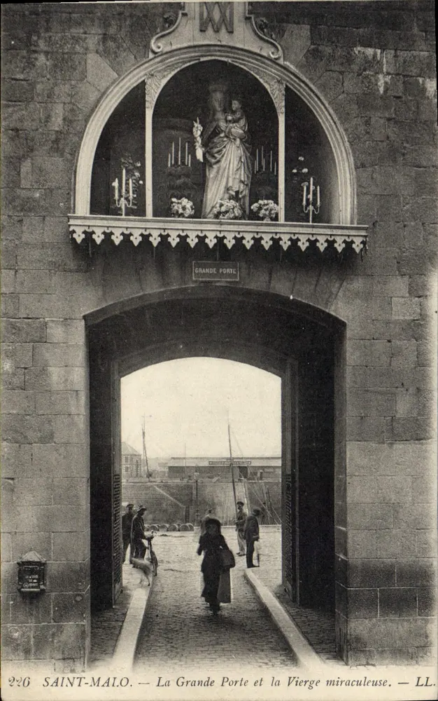 Saint-Malo — Die Große Pforte und die Gottesmutter der Wunder — LL. n° 226 - Vorderseite