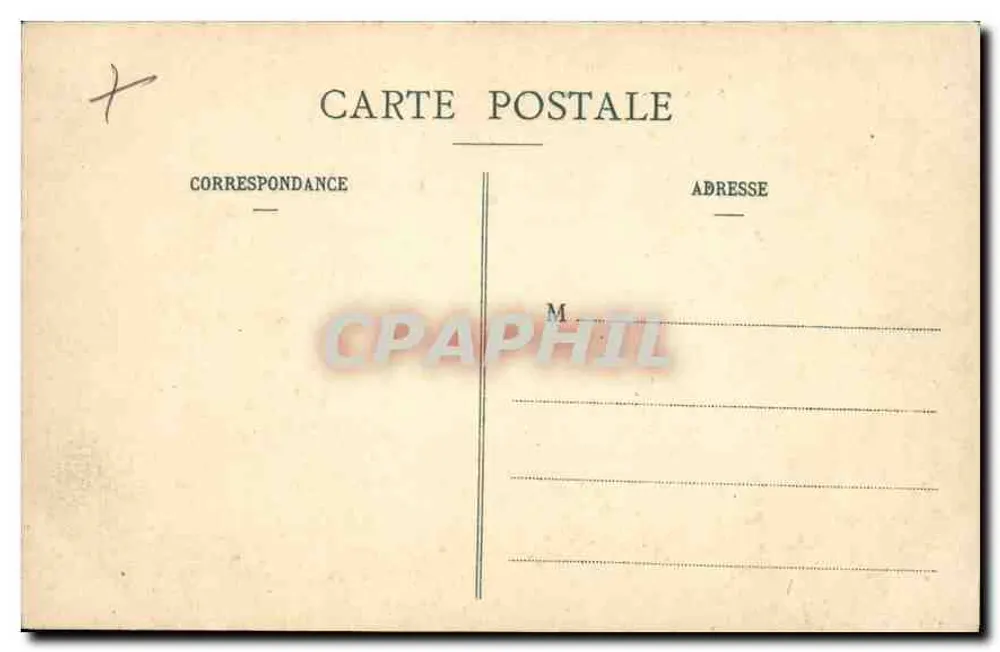 St-Malo - Die Große Pforte — Küste der Smaragde — Sammlung H. T. - Rückseite