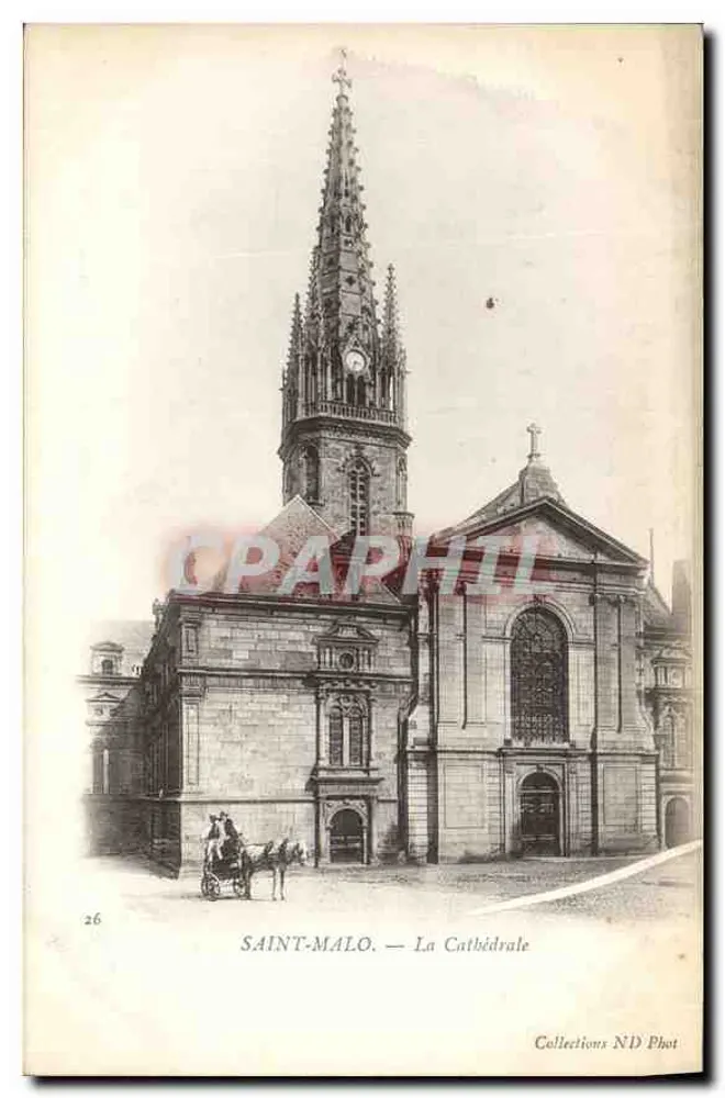 Saint-Malo — A Catedral — Coleções N'D Phot, n°26 - Frente