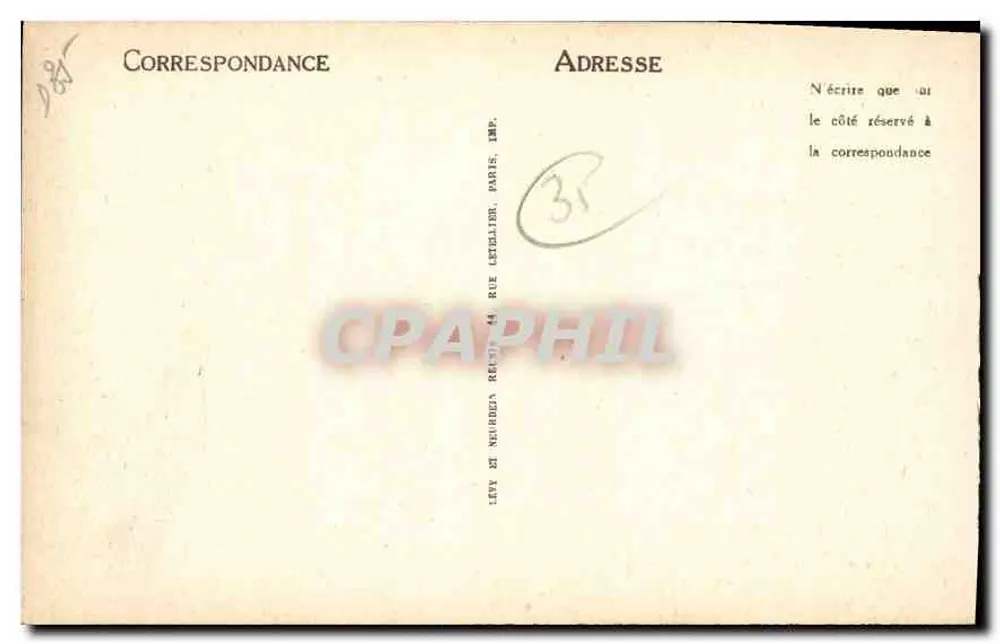 Saint-Malo — O Sillon — LL. — n° 338 - Verso