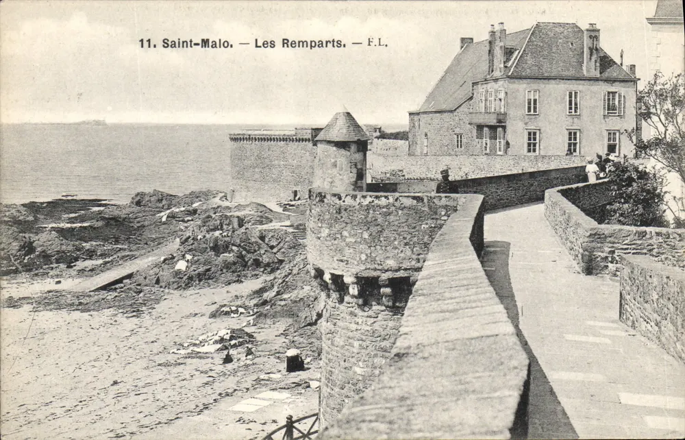 Saint-Malo — Os Muros — F.L. - Frente