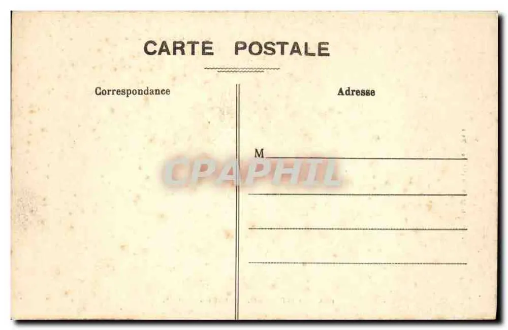 Saint-Malo - O Castelo — Costa de Émeraude — G.F. n°3728 - Verso