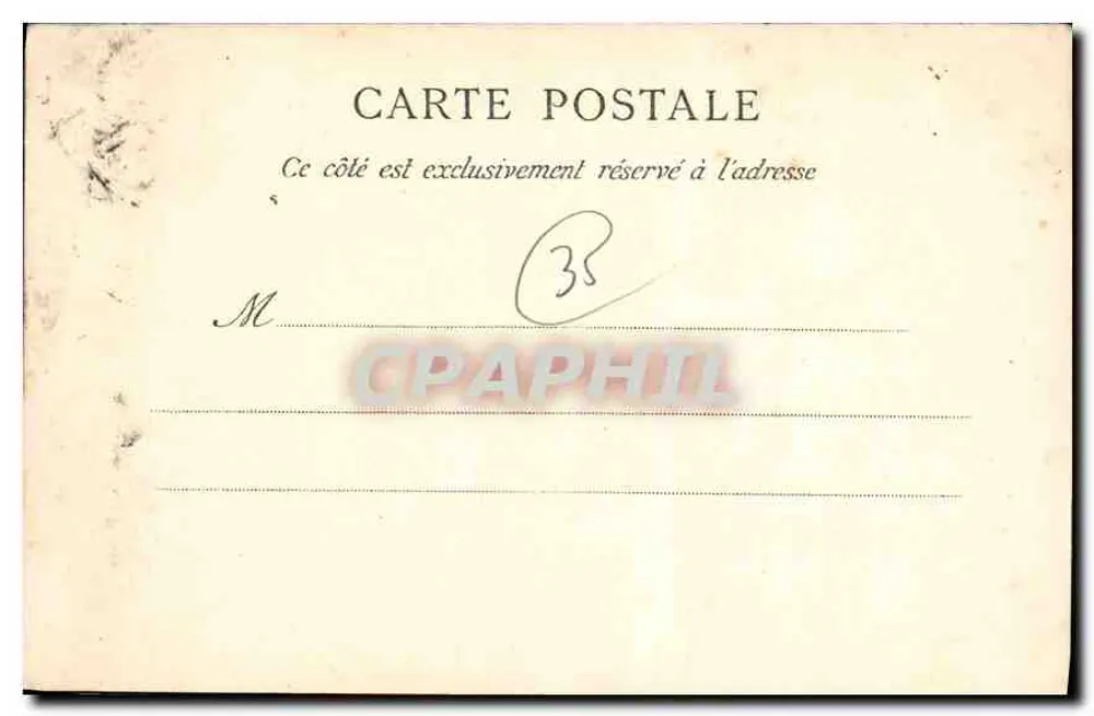 Saint-Malo — Square und Port Saint-Vincent — G. F. n°410 - Rückseite