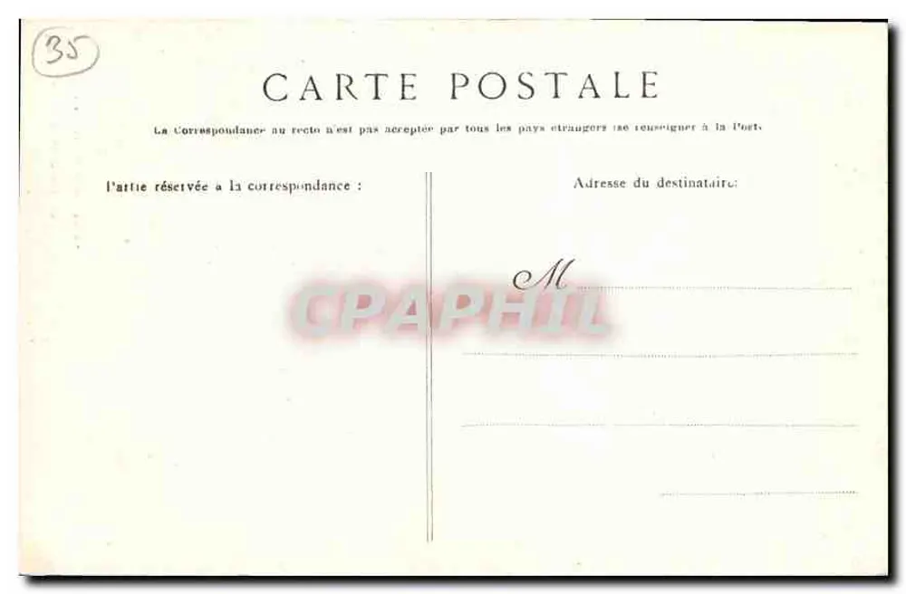 Saint-Malo — La Grande Rue — G.F. n°2098 - Rückseite