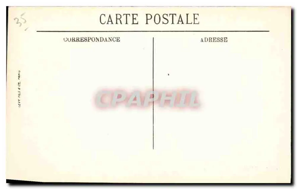 Saint-Malo — Le Môle — Éditeur : Lévy Fils & Cie, n°16 - Verso