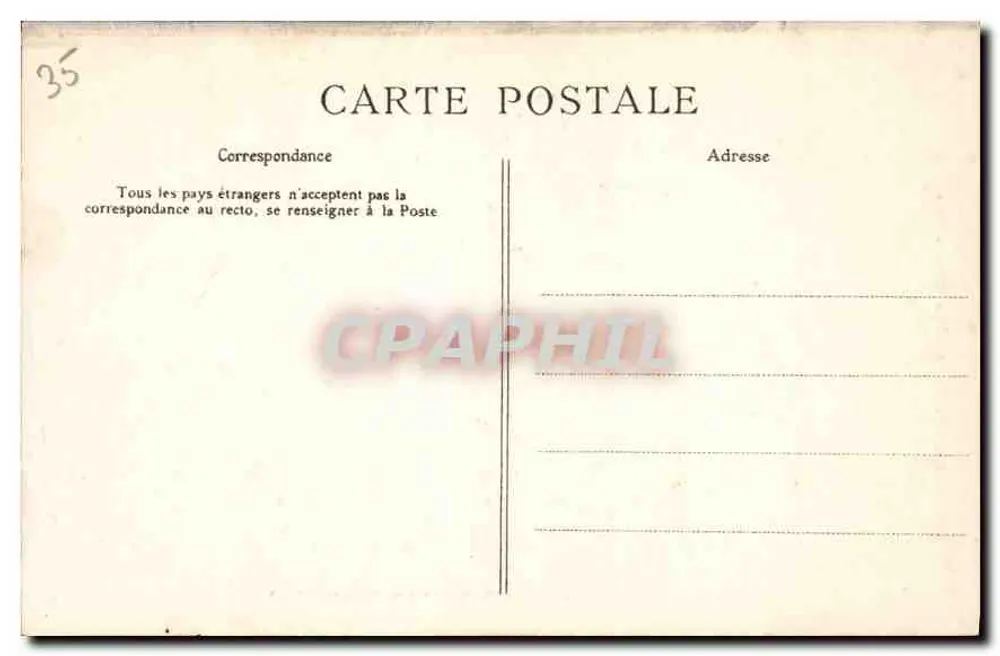Saint-Malo — A Grande Rue — G.F. n°2098 - Verso