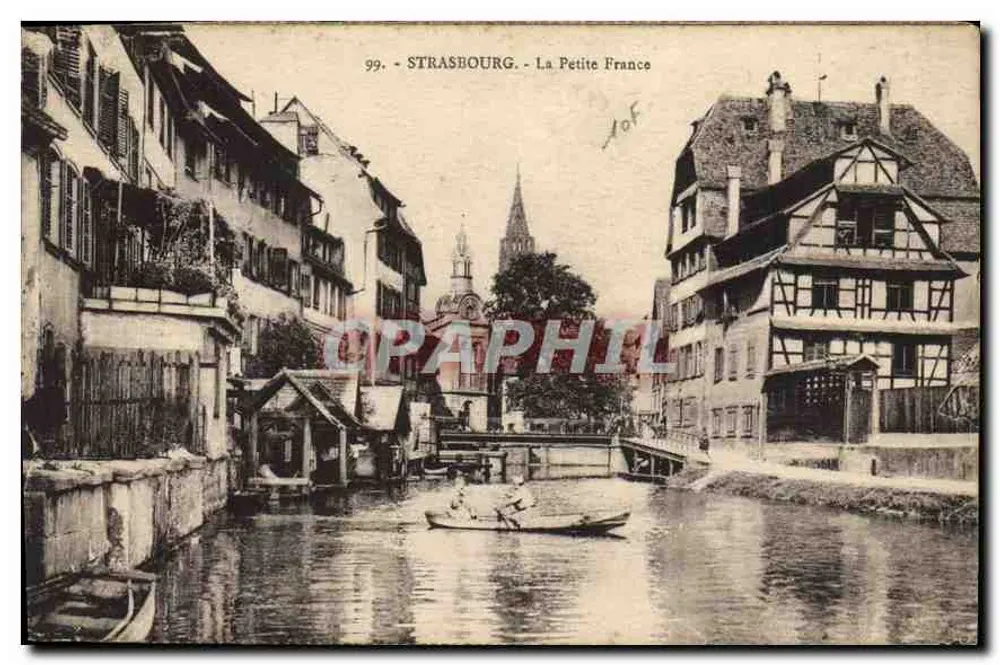 Straßburg - La Petite France — Verlag Pap. de la Cathédrale, n° 99 - Vorderseite