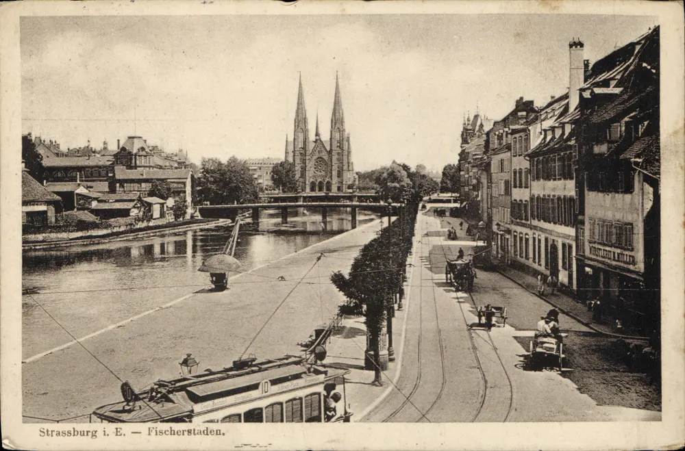 Straßburg i. E. — Fischerstaden — Wistler & Müller - Awers