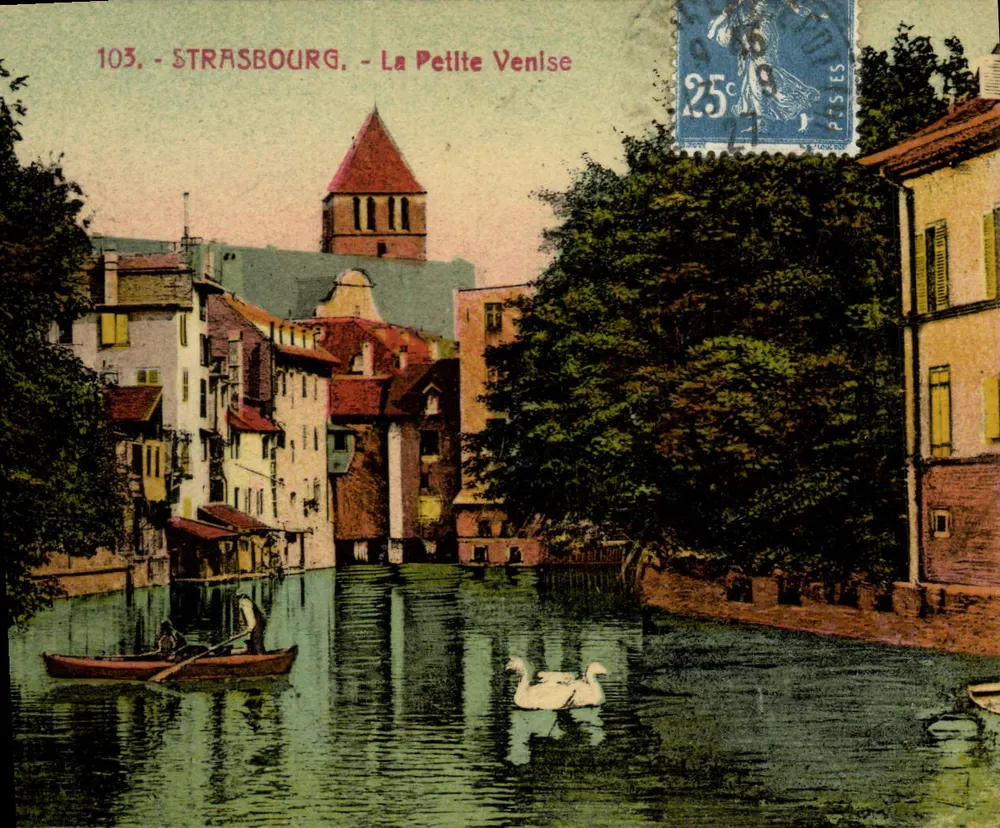 Estrasburgo - A Pequena Veneza — editor Carte d'Art, n° 103 - Frente