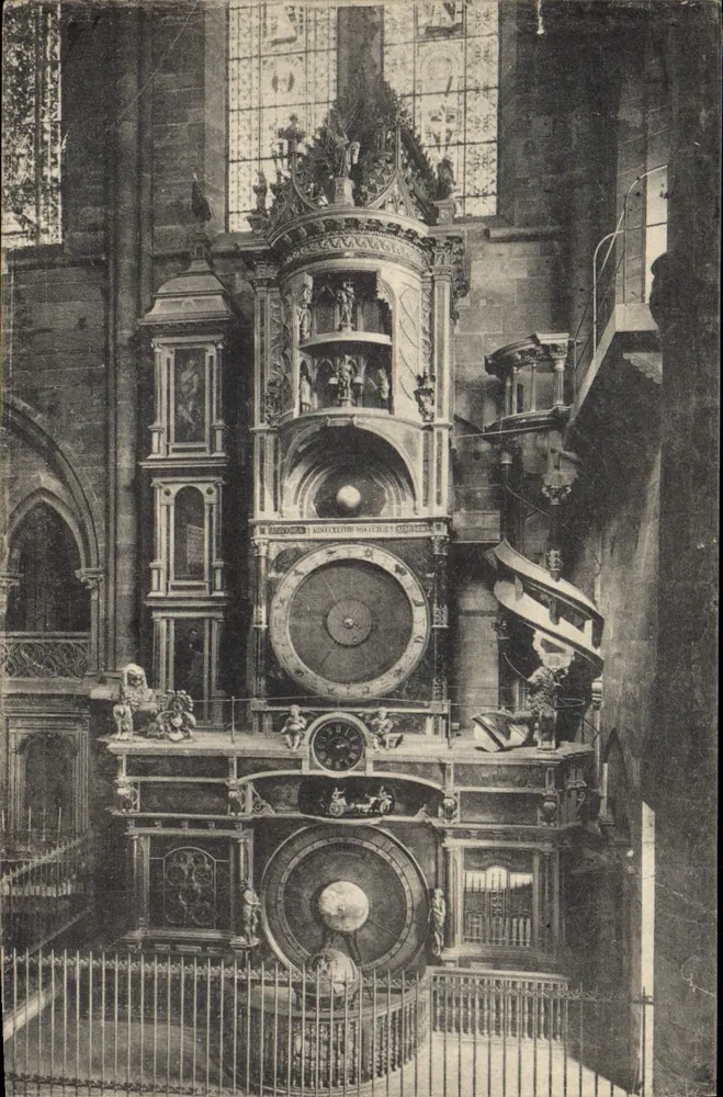 Astronomische Uhr der Kathedrale — Straßburg — Verleger Felix Laut - Vorderseite