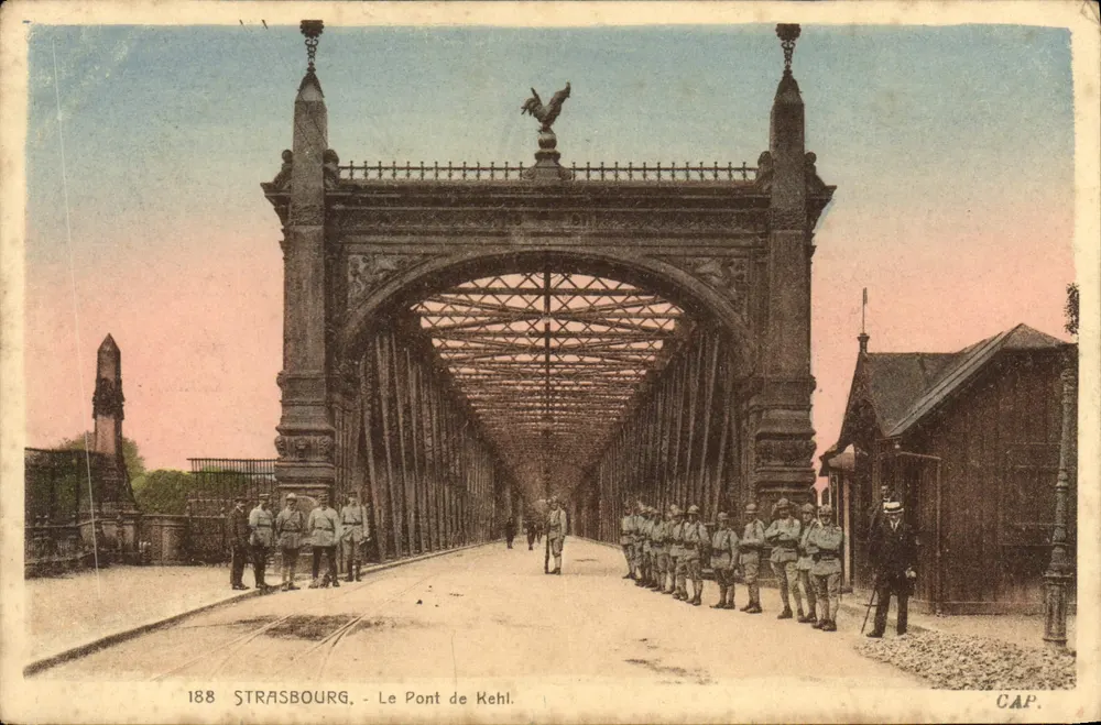 Straßburg - Die Kehlbrücke - CAP. n°188 - Vorderseite